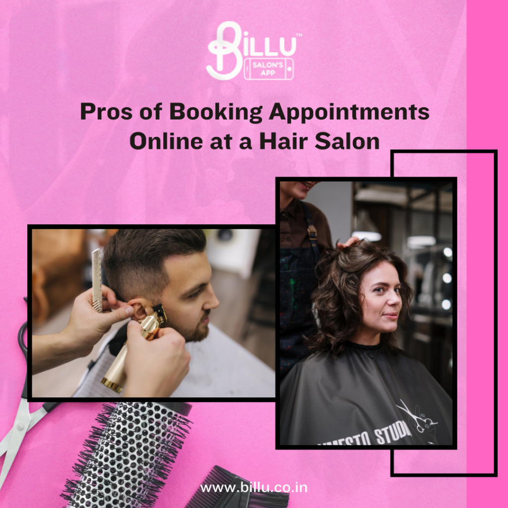 Pros of Booking Appointments Online at a Hair Salon