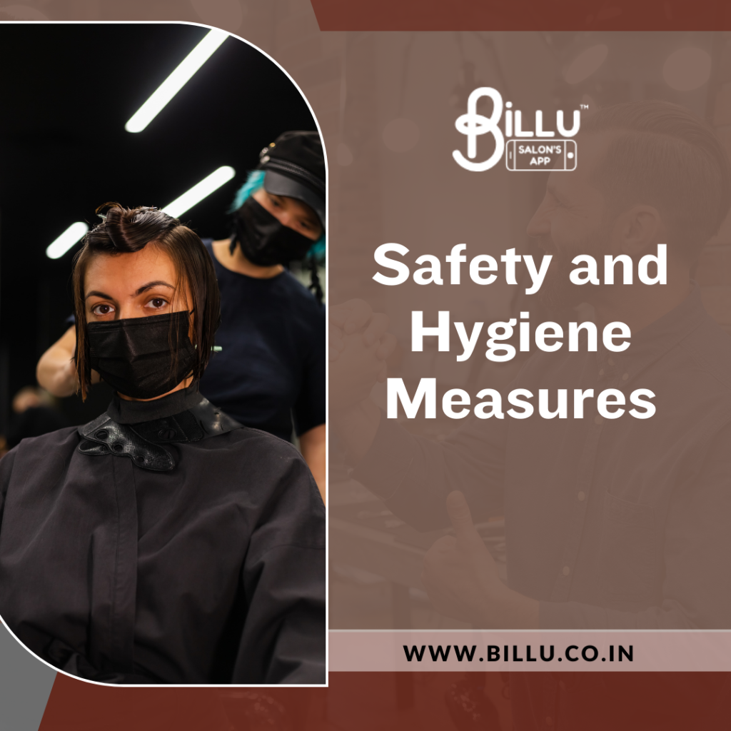 Measures for safety and hygiene